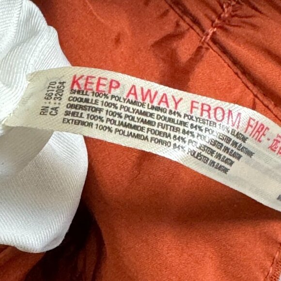 FP Movement Women's The Way Home Shorts Relaxed Fit Pull On Russet Orange Medium - Picture 8 of 12